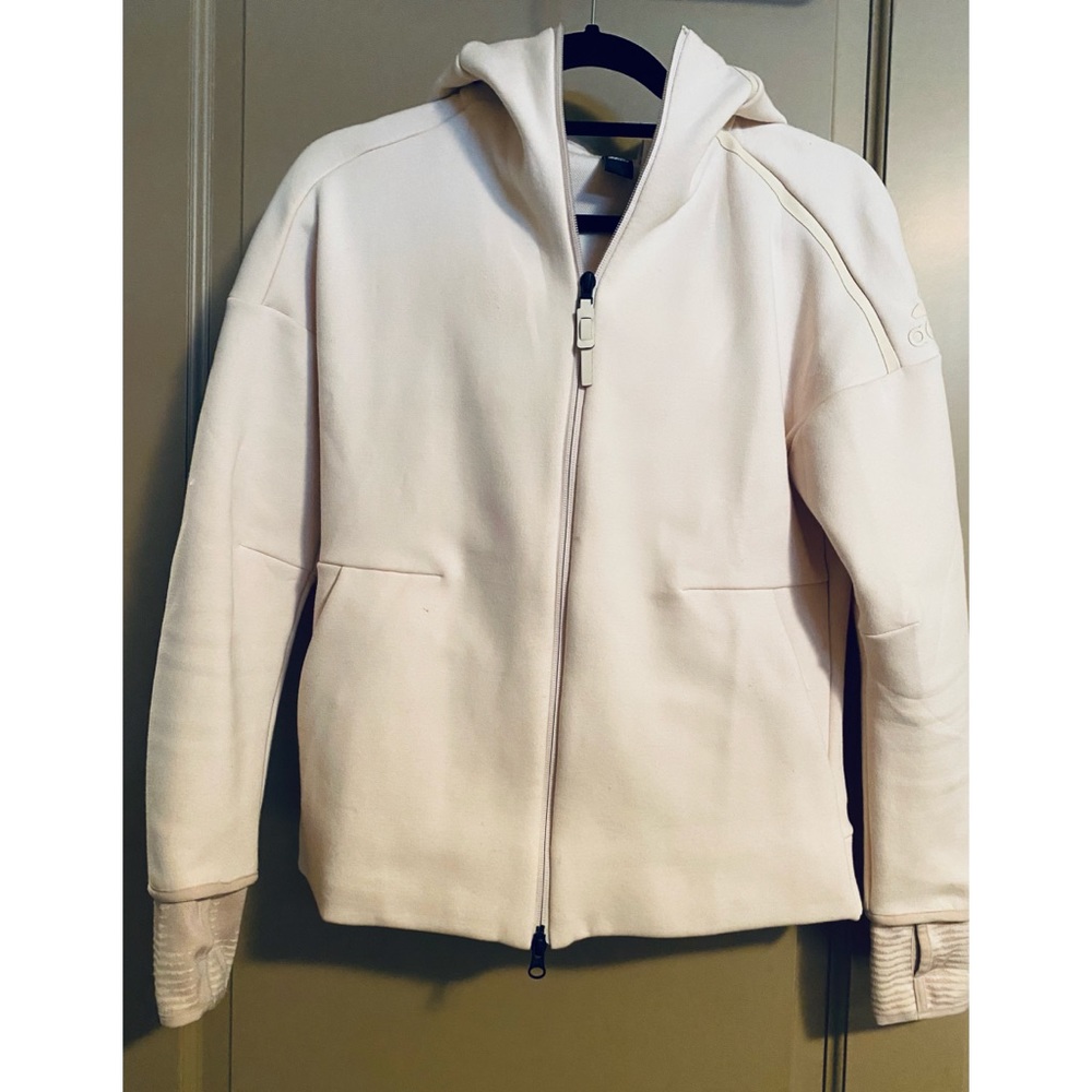 Adidas zip front hoodie
